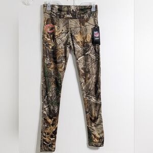 NWT Zubaz Majestic NFL Chicago Bears Camo Women's Leggings, Size Small
